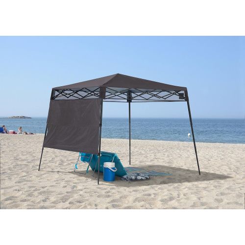  Quik Shade Go Hybrid Sun Protection Pop-Up Compact and Lightweight Base Slant Leg Backpack Canopy