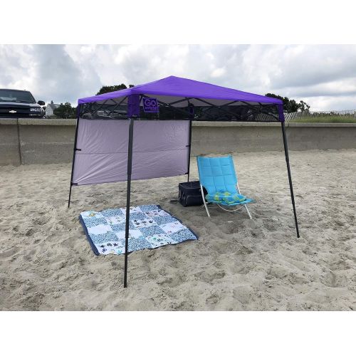  Quik Shade Go Hybrid Sun Protection Pop-Up Compact and Lightweight Base Slant Leg Backpack Canopy