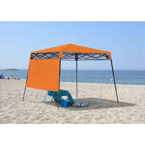  Quik Shade Go Hybrid Sun Protection Pop-Up Compact and Lightweight Base Slant Leg Backpack Canopy