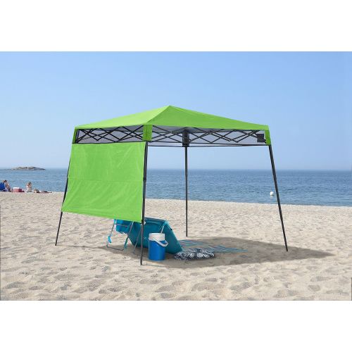  Quik Shade Go Hybrid Sun Protection Pop-Up Compact and Lightweight Base Slant Leg Backpack Canopy