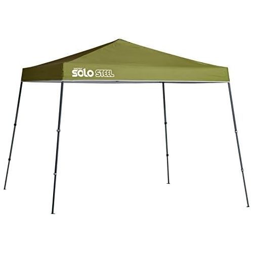  Quik Shade Solo Steel 11 x 11 ft. Slant Leg Canopy, Olive