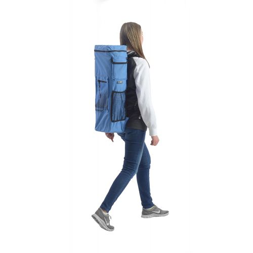  [해상운송]Quik Shade Pets Quik Shade GO Hybrid Compact Slant Leg Backpack Canopy, Blue, 7 x 7-Foot
