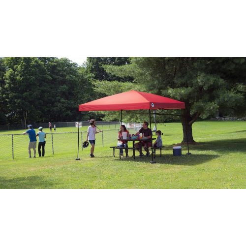  Quik Shade 10 x 10 ft. Straight Leg Canopy, Red