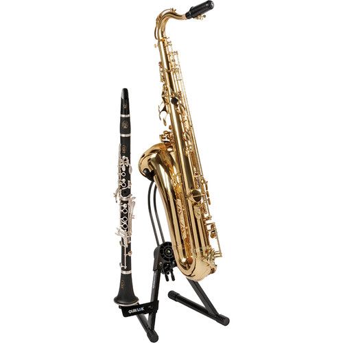  QuikLok WI-990 Alto/Tenor Saxophone Stand (Black)