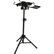 QuikLok LPH-004 Fully Adjustable Tripod-Base Universal Laptop Holder