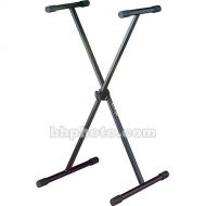 QuikLok T-10B Single-Tier Single-Brace Keyboard Stand with 