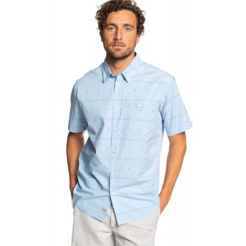 퀵실버 Quiksilver Mens Flowing Falls Button Down Shirt