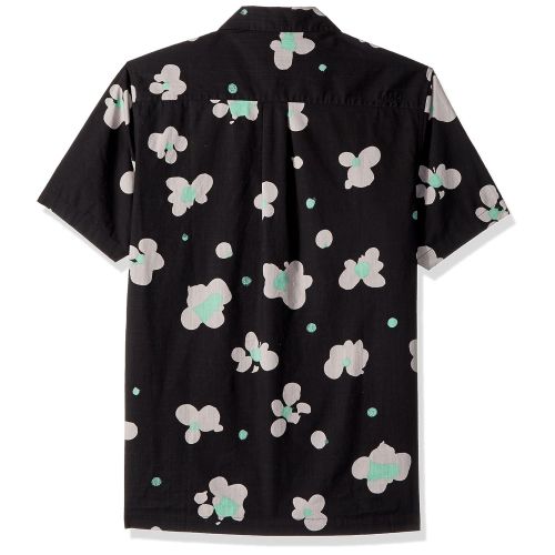 퀵실버 Quiksilver Mens Waterfloral Woven Shirt