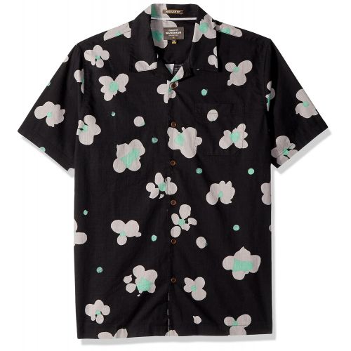 퀵실버 Quiksilver Mens Waterfloral Woven Shirt