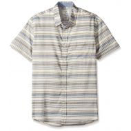 Quiksilver Mens Aventail Short Sleeve Button Down Shirt