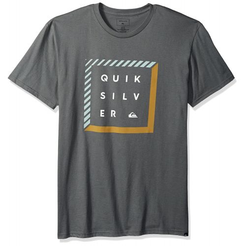 퀵실버 Quiksilver Mens Diamond Box Tee Shirt