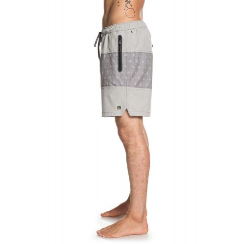 퀵실버 Quiksilver Mens Manoa Rain Triblock 18 Volley Swim Trunk