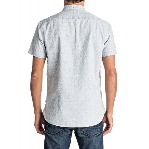 퀵실버 Quiksilver Mens Spectrum Tracks Button Down Shirt