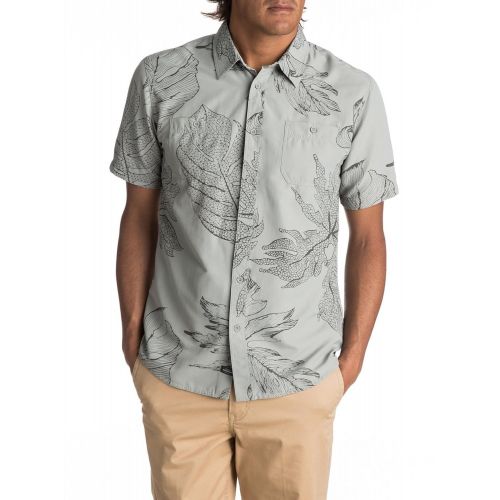 퀵실버 Quiksilver Mens Wake Xoa UPF 50+ Sun Protection Shirt