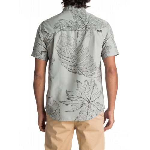 퀵실버 Quiksilver Mens Wake Xoa UPF 50+ Sun Protection Shirt