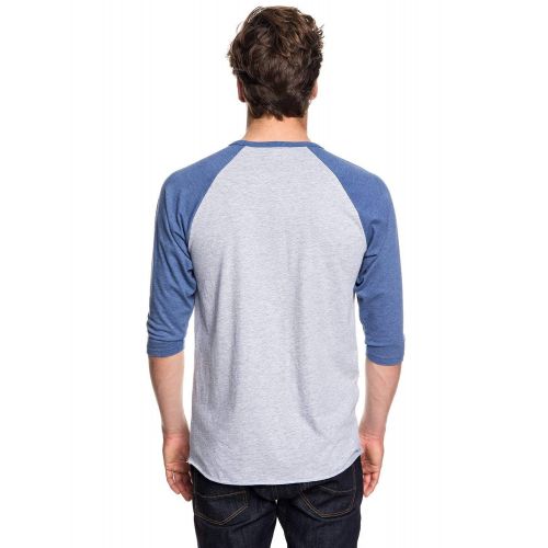 퀵실버 Quiksilver Mens Lucky Pick 3/4 Sleeve Tee Shirt