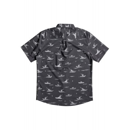 퀵실버 Quiksilver Mens Fishboats Button Down Shirt