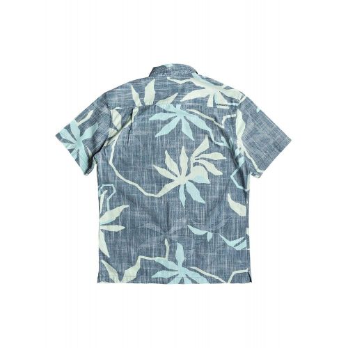 퀵실버 Quiksilver Mens Gully Floral Button Down Shirt