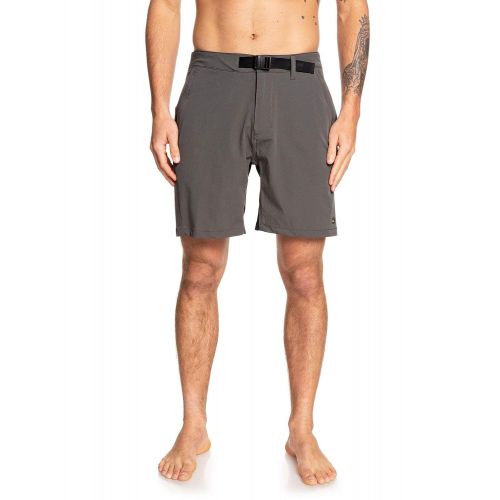 퀵실버 Quiksilver Mens Venture Amphibian 19 Hybrid Shorts