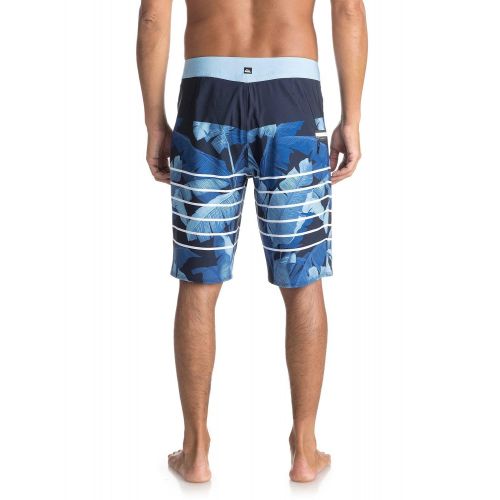 퀵실버 Quiksilver Mens Highline Island Time 21 Swim Trunk