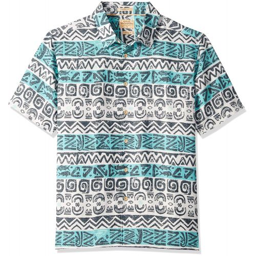 퀵실버 Quiksilver Mens Tapa Button Down Shirt