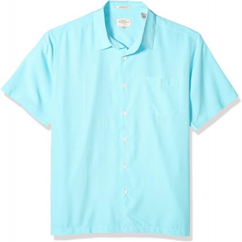 퀵실버 Quiksilver Waterman Mens Cane Island Comfort Fit Button Down Shirt