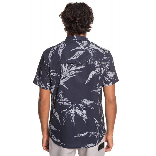 퀵실버 Quiksilver Mens Tech Beachrider Button Down Shirt