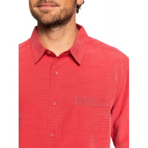 퀵실버 Quiksilver Mens Centinela 4 Comfort Fit Button Down Shirt