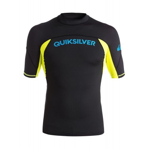 퀵실버 Quiksilver Mens Performer Short Sleeve Surf Tee Rashguard