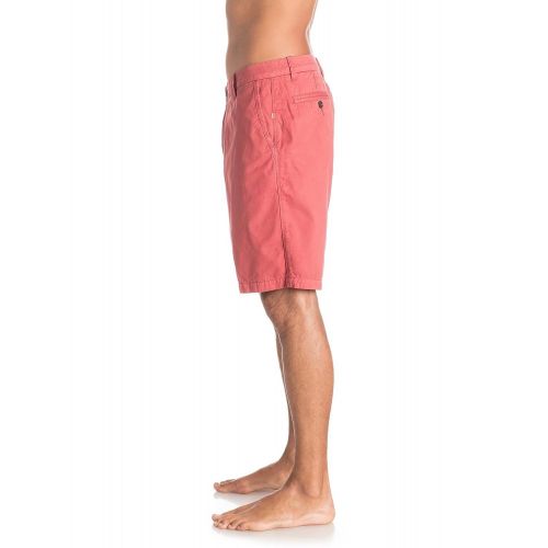 퀵실버 Quiksilver Waterman Mens Down Under 4 Walk Shorts, red, 31