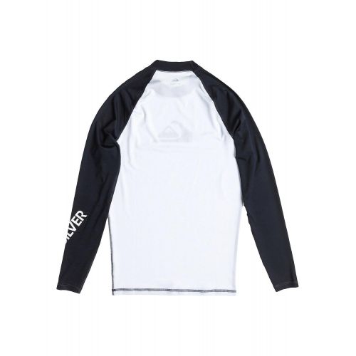 퀵실버 Quiksilver All Time Long Sleeve Rashguard Swim Shirt UPF 50+