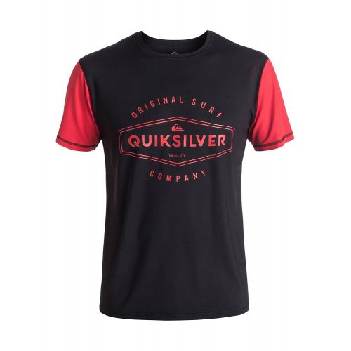 퀵실버 Quiksilver Mens Last Call Short Sleeve Rashguard