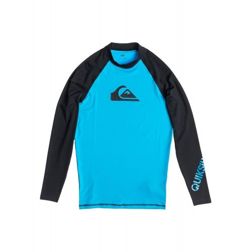 퀵실버 Quiksilver All Time Long Sleeve Rashguard Swim Shirt UPF 50+
