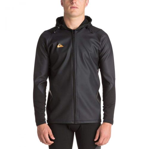 퀵실버 Quiksilver Waterman Mens Waterman Paddle Fz JKT Hd Long Sleeve Rashguard Jacket