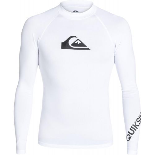 퀵실버 Quiksilver All Time Long Sleeve Rashguard Swim Shirt UPF 50+