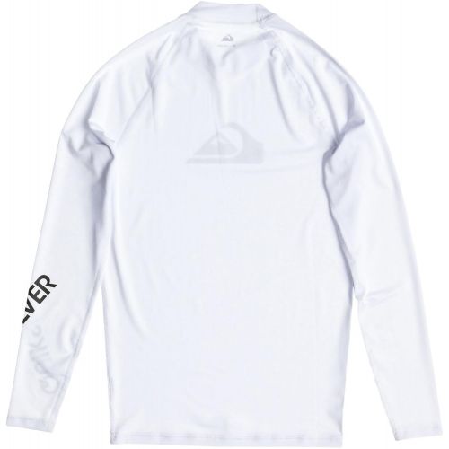 퀵실버 Quiksilver All Time Long Sleeve Rashguard Swim Shirt UPF 50+