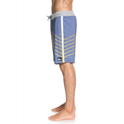 퀵실버 Quiksilver Mens Highline Shibori Slash 19 Swimtrunk Boardshorts