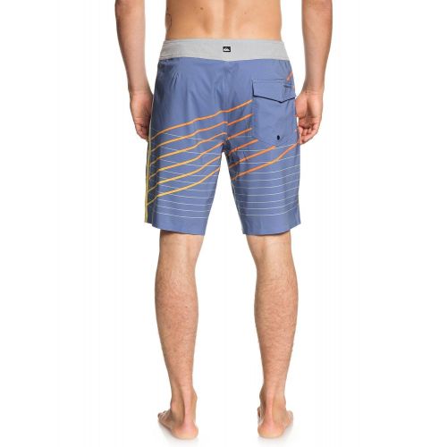 퀵실버 Quiksilver Mens Highline Shibori Slash 19 Swimtrunk Boardshorts