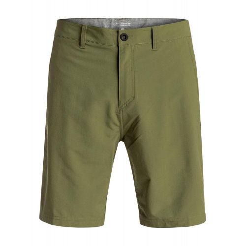 퀵실버 Quiksilver Mens Twill Yarn Dye Amphibian 20 Inch Hybrid Short