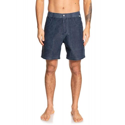 퀵실버 Quiksilver Mens Cord Surfwash Amphibian 18 Hybrid Shorts