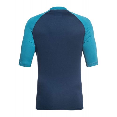 퀵실버 Quiksilver Mens Always There Short Sleeve Rashguard UPF 50+ Sun Protection