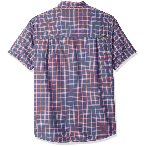 퀵실버 Quiksilver Mens Wake Plaid Fences S/S Shirts