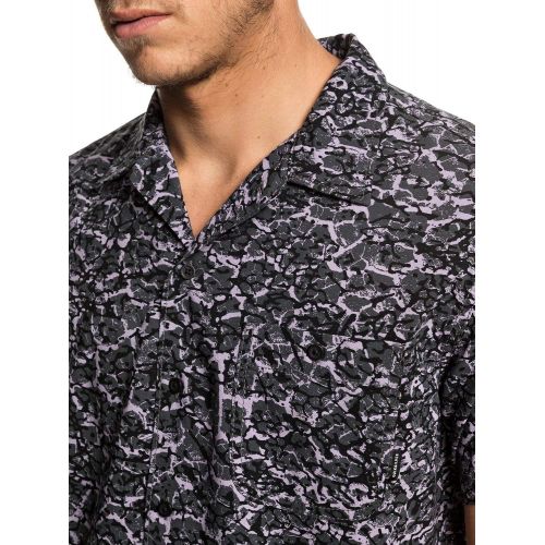 퀵실버 Quiksilver Mens The Camp Allover Short Sleeve