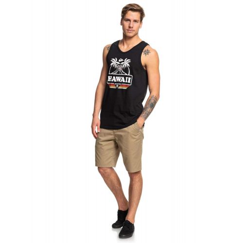 퀵실버 Quiksilver Mens Hi Palm Tank Mt1 Tank Black XL