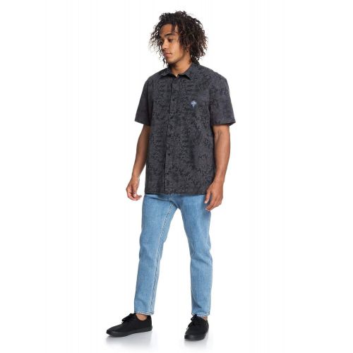 퀵실버 Quiksilver Mens Originals - Short Sleeve Shirt for Men Short Sleeve Shirt