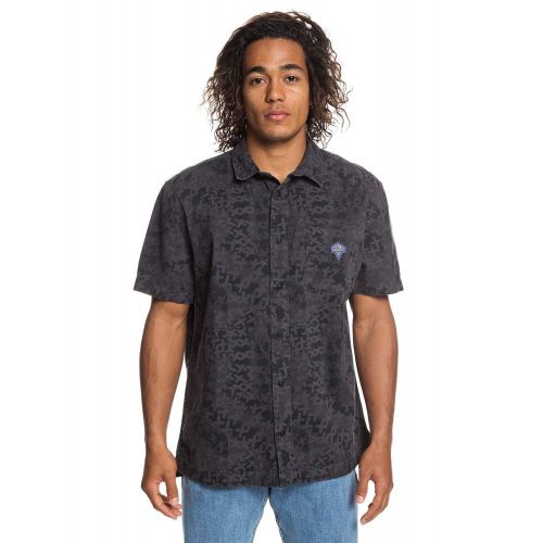 퀵실버 Quiksilver Mens Originals - Short Sleeve Shirt for Men Short Sleeve Shirt