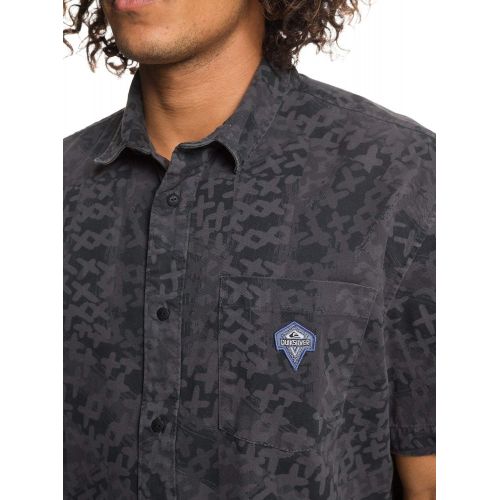 퀵실버 Quiksilver Mens Originals - Short Sleeve Shirt for Men Short Sleeve Shirt