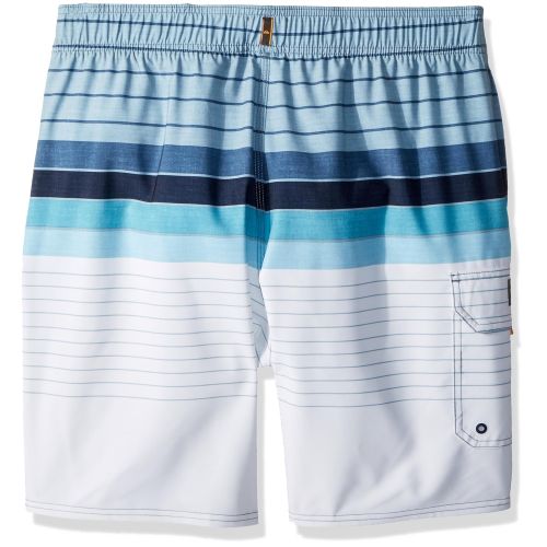 퀵실버 Quiksilver Mens Admiral Stripe Boardshort