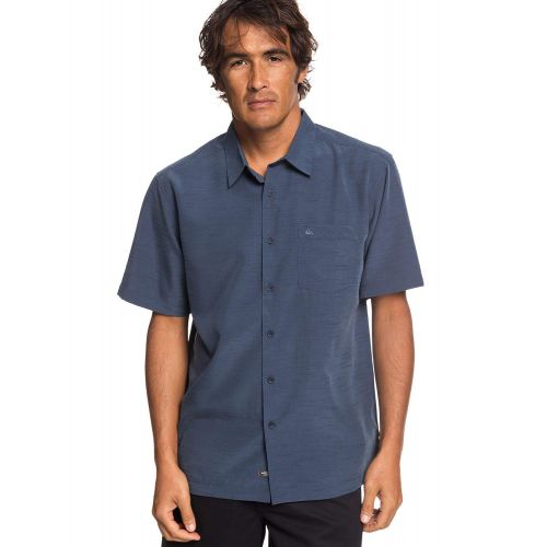 퀵실버 Quiksilver Mens Centinela 4 Button Down Shirt