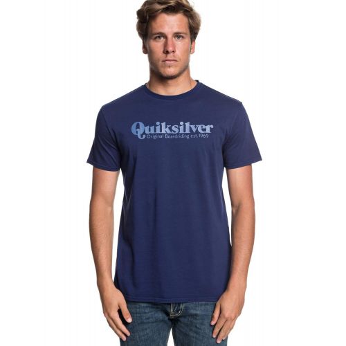 퀵실버 Quiksilver Mens Fine Line Short Sleeve Tee